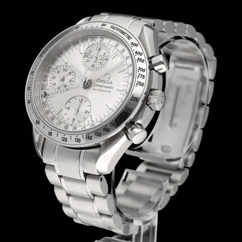 Montre Omega Speedmaster Day-Date - Montre automatique en acier 39 mm 58 Facettes OMG/SPE/536