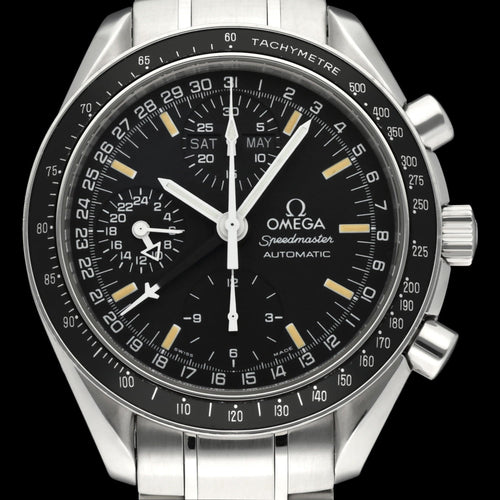 Montre Omega Speedmaster Day-Date - Montre automatique en acier 39 mm 58 Facettes OMG/SPE/541