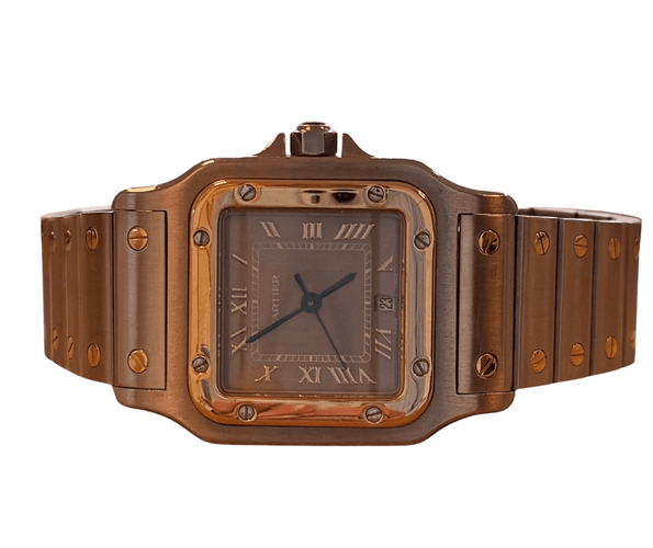 Montre CARTIER - Montre Santos Galbée 58 Facettes