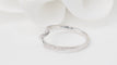 Bague 54 Bague Zig Zag en or blanc 18 ct et diamants 58 Facettes 32749