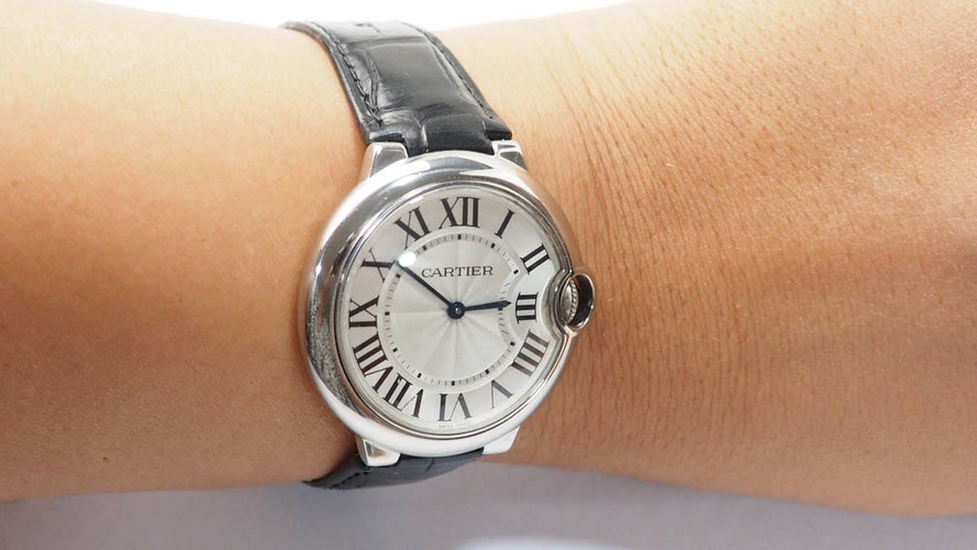 Montre Cartier Ballon Bleu (3005) - Montre 36 mm à quartz 58 Facettes 32810