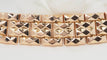 Bracelet Bracelet Tank années 1940 en or rose 18 kt 58 Facettes 32435