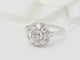 Bague 53.5 Bague Art déco en platine 900 et diamants 58 Facettes 33257