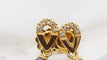 Boucles d'oreilles Boucles d’oreilles pendantes en or jaune 18 ct, améthystes et diamants 58 Facettes 30346