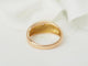 Bague 47 Bague jonc anglais en or jaune 18 kt et diamant 58 Facettes 33472