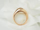 Bague 47 Bague jonc anglais en or jaune 18 kt et diamant 58 Facettes 33472
