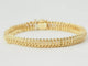 Bracelet Bracelet maille américaine en or jaune 18 kt 58 Facettes 33431