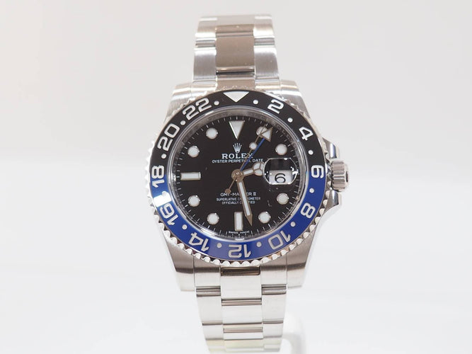 Montre Rolex GMT-Master II 116710BLNR - Montre automatique en acier 58 Facettes 33045