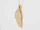 Pendentif Pendentif carte de la Corse en or jaune 18 carats 58 Facettes 33494