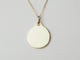 Pendentif Augis - Pendentif médaille d'amour en or jaune 18 ct, diamant et rubis 58 Facettes 33495