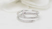 Bague 56 Cartier Juste un Clou - Bague en or blanc 18 kt et diamants 58 Facettes 32685