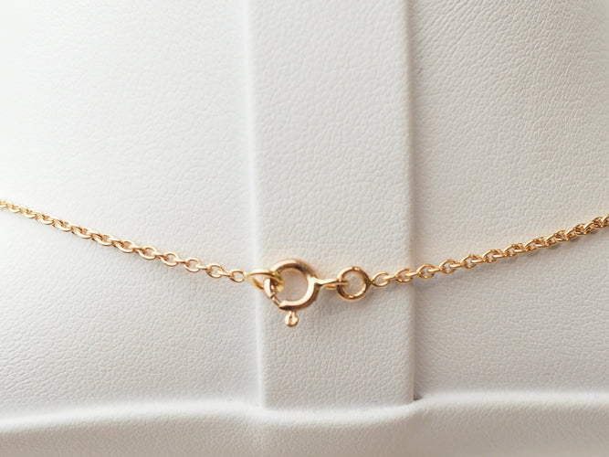 Collier Collier trèfle en or rose 18 kt et diamants 58 Facettes 33100