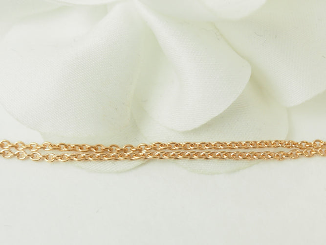 Collier Collier trèfle en or rose 18 kt et diamants 58 Facettes 33100