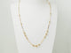 Collier Collier boules et barres en or rose 18 k (750) 58 Facettes 33618