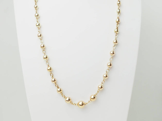 Collier Collier marseillais en chute en or rose 18 Kt 58 Facettes 33623