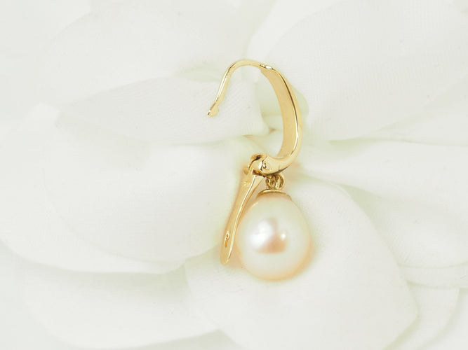 Boucles d'oreilles Boucles d’oreilles en or jaune 18 ct et perles de culture 58 Facettes 29957