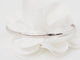 Bracelet Bracelet demi-jonc en or blanc 18 kt 58 Facettes F4855