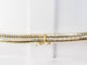 Collier Cartier Tubogas - Collier ras-de-cou en or jaune et blanc 18 ct 58 Facettes 33081