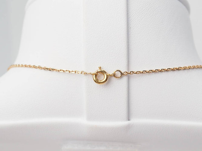 Collier Collier arc en or rose et blanc 18 K 58 Facettes F4646
