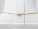 Collier Collier arc en or rose et blanc 18 K 58 Facettes F4646