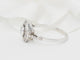Bague 65 Bague hexagonale en or blanc 18 ct et diamants 58 Facettes 33122