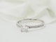 Bague 54 Bague solitaire en or blanc 18 ct et diamants 0,35 ct 58 Facettes 28292