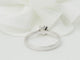Bague 54 Bague solitaire en or blanc 18 ct et diamants 0,35 ct 58 Facettes 28292