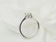 Bague 54 Bague solitaire en or blanc 18 ct et diamants 0,35 ct 58 Facettes 28292