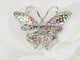 Broche Broche papillon en or blanc 18 ct, diamants, citrine, topaze et péridot 58 Facettes 33134