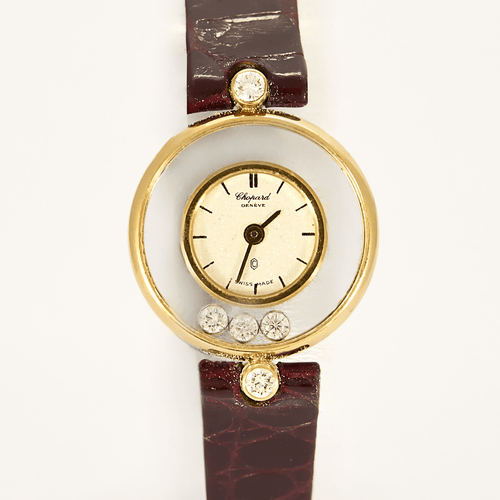 Montre CHOPARD - Happy Diamond - Montre or jaune 58 Facettes PL01