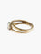 Bague 54 Bague solitaire ajourée en or jaune 18k et diamant taille brillant 58 Facettes BO/150047