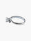 Bague 50.5 Bague solitaire en or blanc 18 carats et diamant 0,50 ct 58 Facettes BO/120040