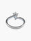 Bague 50.5 Bague solitaire en or blanc 18 carats et diamant 0,50 ct 58 Facettes BO/120040