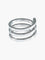 Bague Or Blanc / 52 Dinh Van - Bague Spirale grand modèle en or blanc 18k 58 Facettes BO/220002 STA