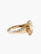 Bague Or Jaune / Perles / 51 Bague vintage godronnée en or jaune 18 carats et perle 58 Facettes BO/220027