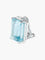 Boucles d'oreilles Or Blanc / Aigue-marine Boucles d'oreilles en or blanc 18k et diamants, aigue-marine 58 Facettes BO/220025BO