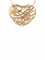 Collier Or Jaune Collier pendentif cœur en or jaune 18 carats 58 Facettes BO/220033
