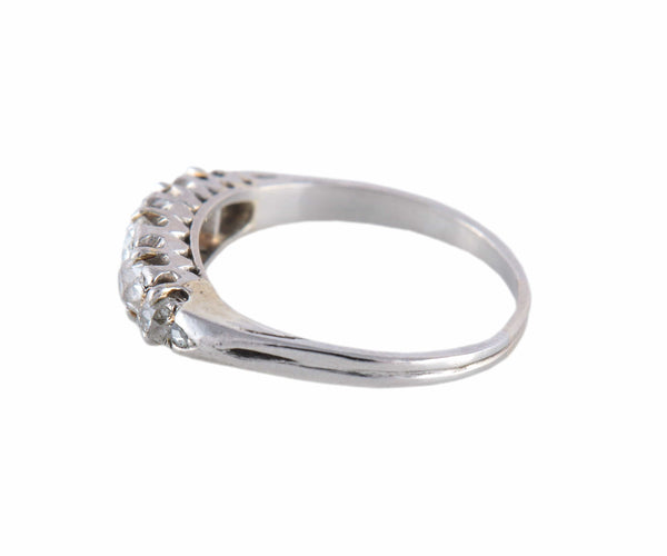 Bague 57 Bague «Chimère» Art déco en platine et diamants 58 Facettes BO/220095 NSS