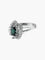 Bague 59 Bague "Étreinte" en or blanc et diamants avec saphir ovale 58 Facettes 24921
