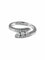 Bague 53 Bague "Trio" pavée en or blanc et diamants 58 Facettes BO/200006