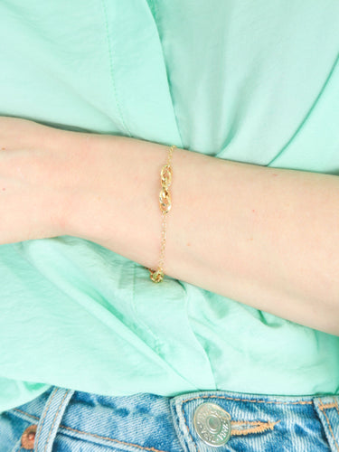 Bracelet Bracelet Trio en or jaune 18 carats 58 Facettes BR1576