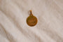Pendentif Médaille - Pendentif décor floral en or jaune 18 carats et or blanc 58 Facettes Ref2967