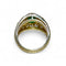 Bague 53 Bague dôme en or 18 carats avec émeraude et diamants 58 Facettes 287