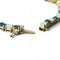 Bracelet Bracelet en or 18 carats serti de saphirs et opales 58 Facettes 344