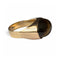 Bague 52 Bague œil de tigre en or jaune 18 carats 58 Facettes 347