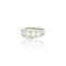 Bague 56 Bague vintage 1940 en or blanc 18k et diamants 58 Facettes