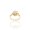 Bague 53 Bague vintage cluster en diamants 58 Facettes