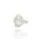 Bague 54.5 Bague Toi et moi en or blanc 18k et diamants 58 Facettes