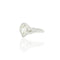 Bague 52.5 Bague poire halo en or blanc 18k et diamants 58 Facettes