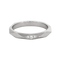 Bague 52 BOUCHERON- Alliance Facette en platine et diamants 58 Facettes DV5651-1